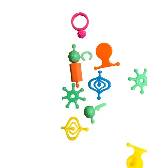 Children's Beading Toy Kit Cordless Pop Snap Together Beads with Storage Box - Picture 7 of 13